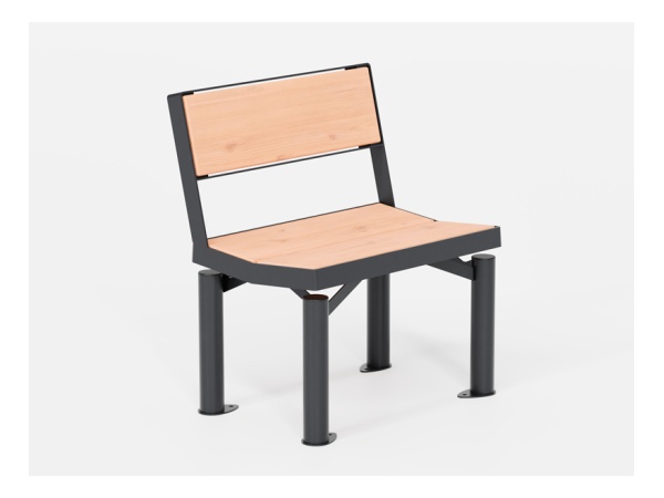 Pyynikki tuoli douglaskuusi laudoin penkki, tuoli, istuin, sohva, rahi, palli, pihakaluste, finture, puisto, fntr, douglaskuusi