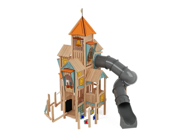 robinia, leikkikeskus, liukumäki, kiipeilyteline, kauppa, akaasia, finture, ulkoleikkiväline, torni, talo