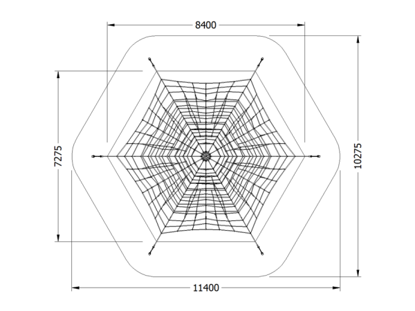 Kiipeilypyramidi 5500 kiipeilypyramidi, pyramidi, kiipeilyteline, leikkiväline, verkko, lapset