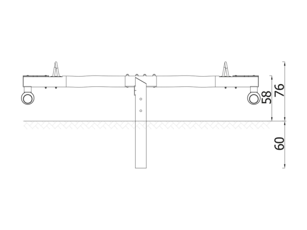 Robinia vaakakiikku 2:lle robinia, leikkikeskus, liukumäki, kiipeilyteline, vaakakiikku, akaasia, finture, ulkoleikkiväline, keinu