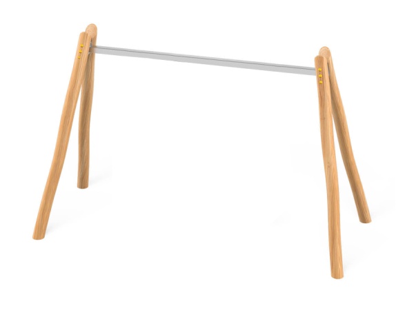 Robinia keinu 2:lle kahdella kumilautaistuimella robinia, lasten keinu, keinuteline, finture, ulkoleikkiväline, kiikku, akaasia