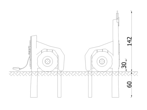 Robinia Paloauto leikkiauto robinia, leikkikeskus, leikkimökki, kauppa, akaasia, finture, ulkoleikkiväline, paloasema, pelastuslaitos, auto