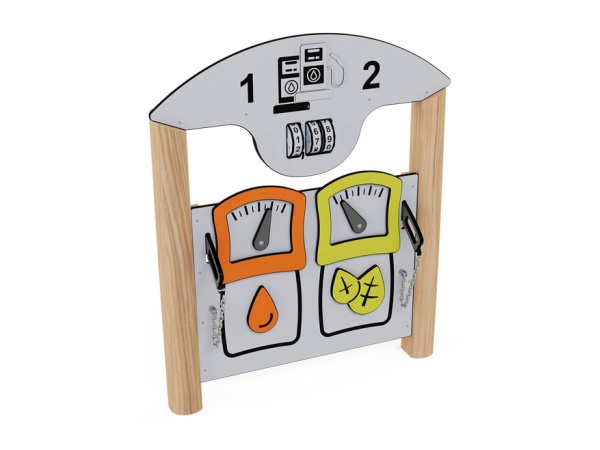 Robinia Huoltoasema aktiviteettiseinä robinia, leikkikeskus, leikkimökki, kauppa, akaasia, finture, ulkoleikkiväline, huoltoasema, lataus, tankkaus