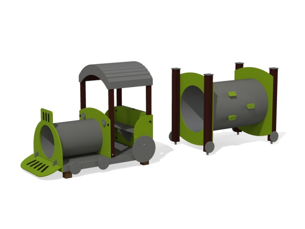 Juna ja junan säiliövaunu forest green - väriteemalla juna, veturi, vr, matkustaja, asema, tunneli, katos, leikkiväline, istuin, säiliövaunu