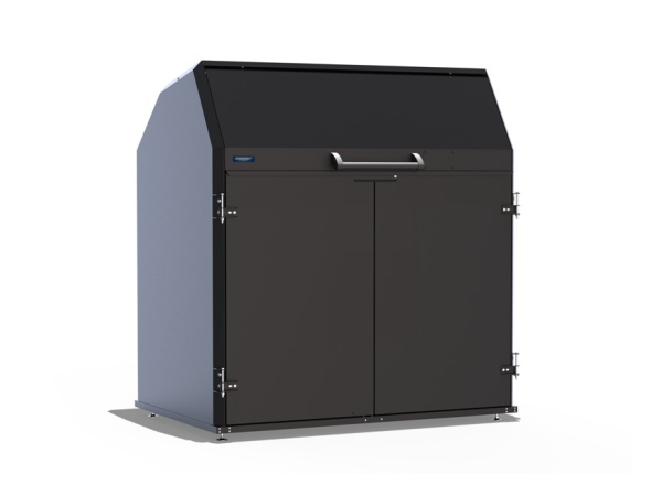 Paloturvallinen Astiasuoja A2 astiasuoja, palosuoja, jätekatos, jäkki, roskakatos, modul