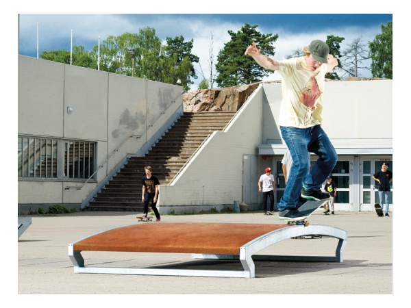 Nose - Street Unit street unit, parkline, skatepark, skeitti, janne saario, design, nose, cor-ten