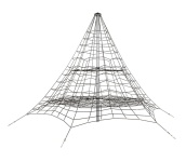 Kiipeilypyramidi 5500 kiipeilypyramidi, pyramidi, kiipeilyteline, leikkiväline, verkko, lapset