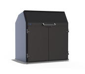 Paloturvallinen Astiasuoja A2 astiasuoja, palosuoja, jätekatos, jäkki, roskakatos, modul