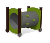 Juna säiliövaunu teemaleikkiväline forest green - väriteemalla juna, veturi, vr, matkustaja, asema, tunneli, katos, leikkiväline, istuin, säiliövaunu