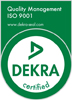 dekra finture iso 9001 sertifiointi