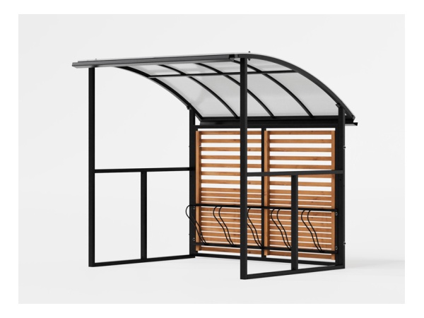 pyöräkatos, yleiskatos, vaunukatos, roskakatos, puuverhoilu, suojakatos, pyöräkatokset