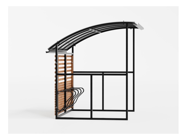 pyöräkatos, yleiskatos, vaunukatos, roskakatos, puuverhoilu, suojakatos, pyöräkatokset