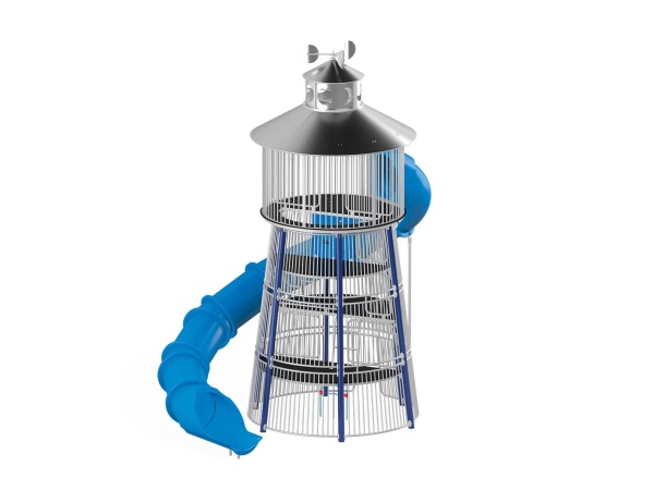 majakka, satama, rannikko, meri, liukumäki, kiipeily, torni, light, house, liukuminen