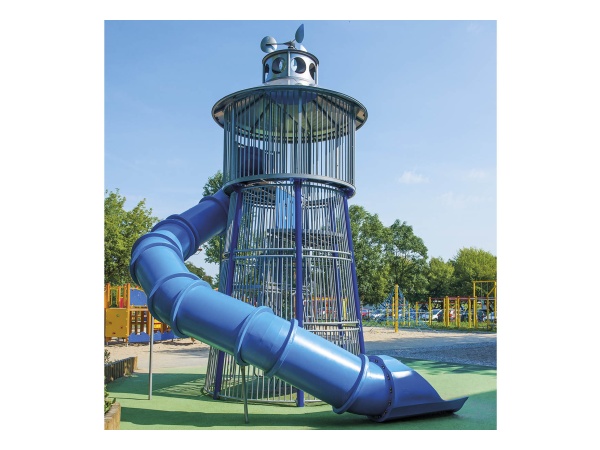 majakka, satama, rannikko, meri, liukumäki, kiipeily, torni, light, house, liukuminen