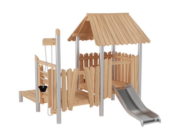 robinia, leikkikeskus, liukumäki, kiipeilyteline, kauppa, akaasia, finture, ulkoleikkiväline, seikkailu