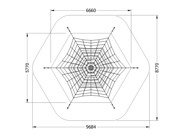 kiipeilypyramidi, pyramidi, kiipeilyteline, leikkiväline, verkko, lapset