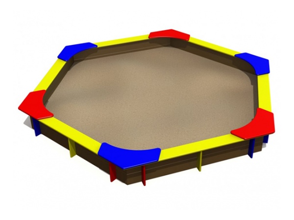 hiekkalaatikko, hiekkaleikki, hexaconal, kierrätysmuovi, leikkikaluste, leikkiväline, tiptiptap, finture