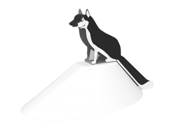 rinne, liukumäki, husky, leikkiväline, en1176, tiptiptap, koira