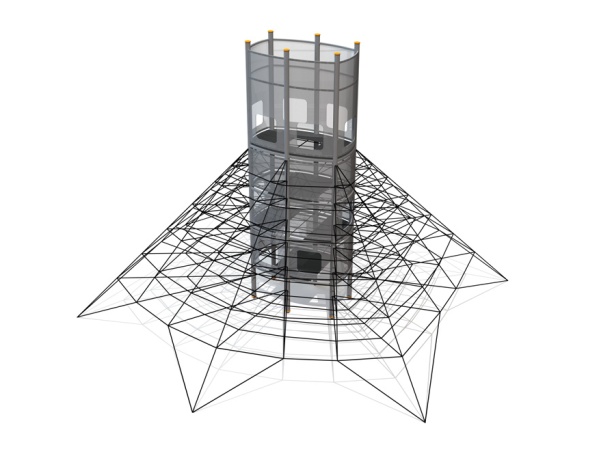 octo, kiipeilyteline, kiipeilykeskus, leikkikaluste, leikkipuistokaluste, leikkiväline, kiipeilypyramidi