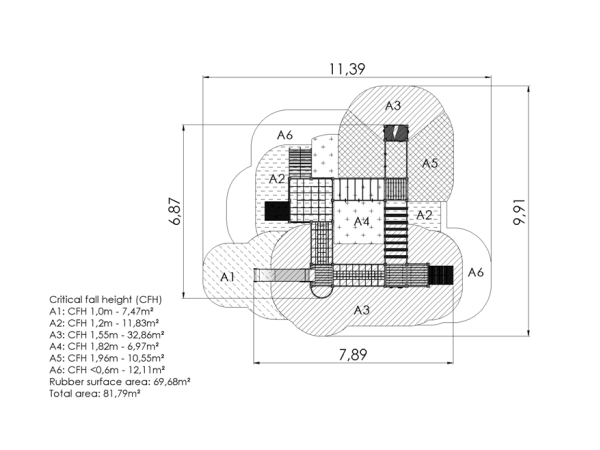 gorilla, seikkailurata, leikkikeskus, kiipeilyteline, liukumäki, motoriikkarata