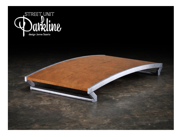 street unit, parkline, skatepark, skeitti, janne saario, design, nose, corten, cor-ten