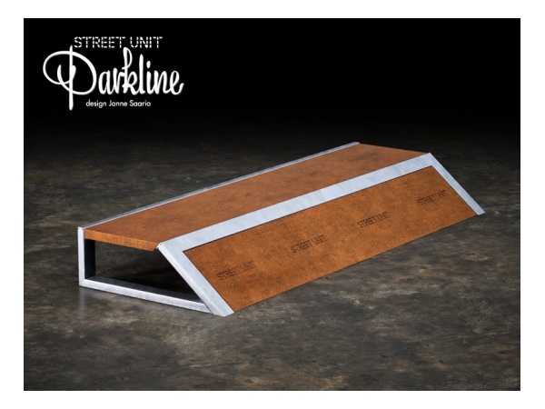 street unit, parkline, skatepark, skeitti, pivot low, janne saario, design, corten, cor-ten
