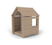 Robinia Mike leikkitalo robinia, leikkikeskus, leikkimökki, kauppa, akaasia, finture, ulkoleikkiväline, huoltoasema, lataus, tankkaus