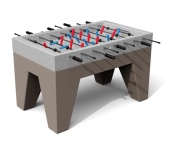 pöytäfutis, betoni, jalkapallo, lähiliikunta, urheilu, finture, liikkuva, koulu