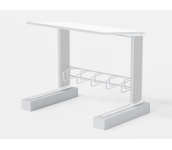 perustus, betoni, asennuslaatta, pysäkki, katos, polkupyörä, infra, finture, palkki