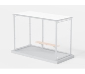 perustus, betoni, asennuslaatta, pysäkki, katos, polkupyörä, infra, finture