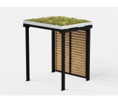 aurora, viherkatto, katos, maksaruoho, niitty, heinä, pyöräteline, modulaarinen, jatkettava, finture