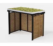 aurora, viherkatto, katos, maksaruoho, niitty, heinä, pyöräteline, modulaarinen, jatkettava, finture