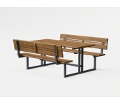 Selkänoja, penkkipöytä, kalusteryhmä, tuoli, penkki