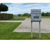 liber, lampas, postilaatikko, mailbox, design, finture