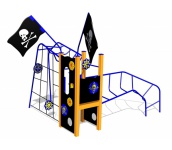lasten leikkikeskus, pirate world, liukumäki, kiipeilyteline, merirosvo, piraatti, tiptiptap, finture
